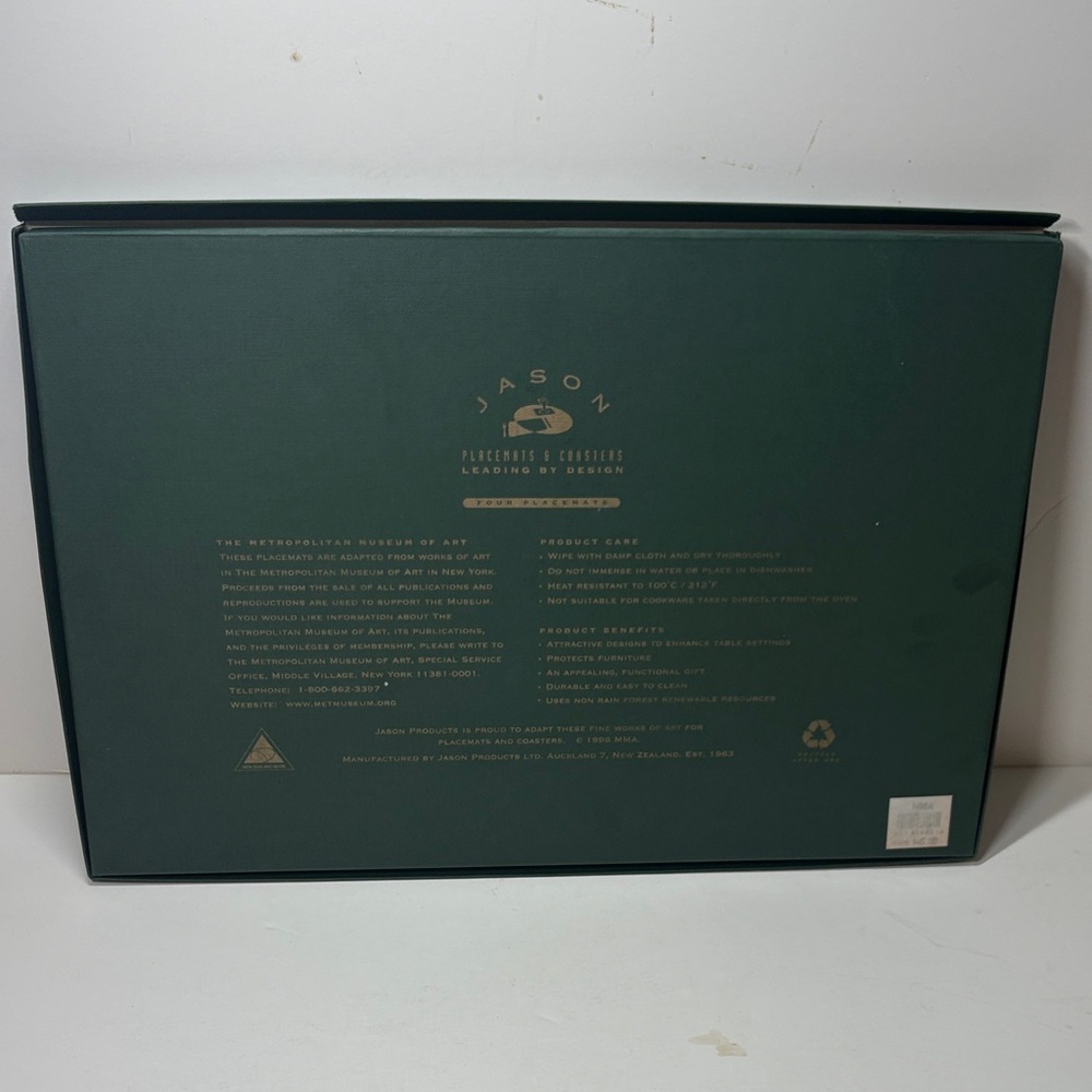 Metropolitan Museum of Art Tulip Placemats Set of 4 by Jason - Picture 6 of 11